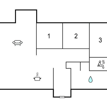 3 Bedroom Lovely In Nexo Ferienhaus